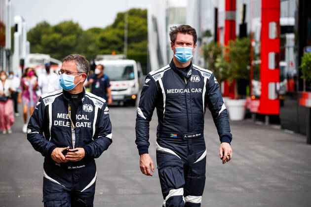 Inside the F1 Medical Car – It’s Meticulous