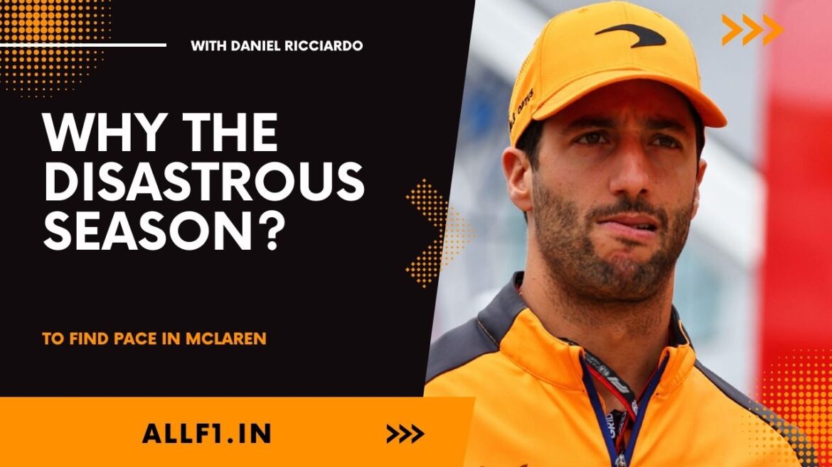 Disastrous Daniel Ricciardo Season!